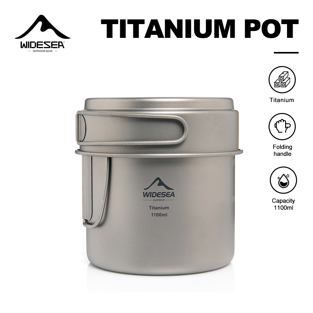 Camping Cooking Oil - Panela de Camping Ultralight em Titânio