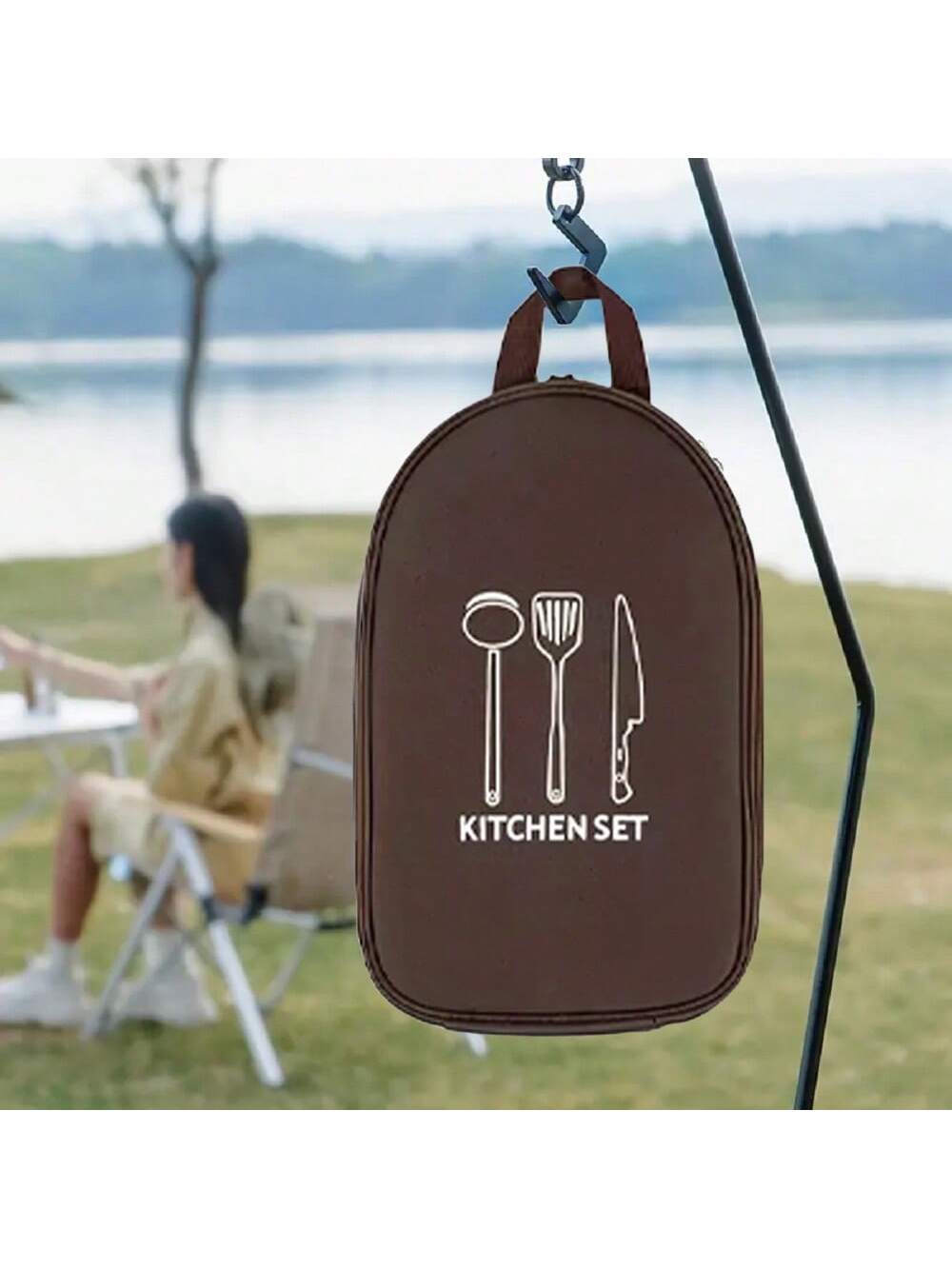 Camping Cooking Container - Saco de armazenamento de panelas de