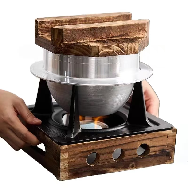 Camping Cooking Alcohol - Panela de Arroz Estilo Japonês com