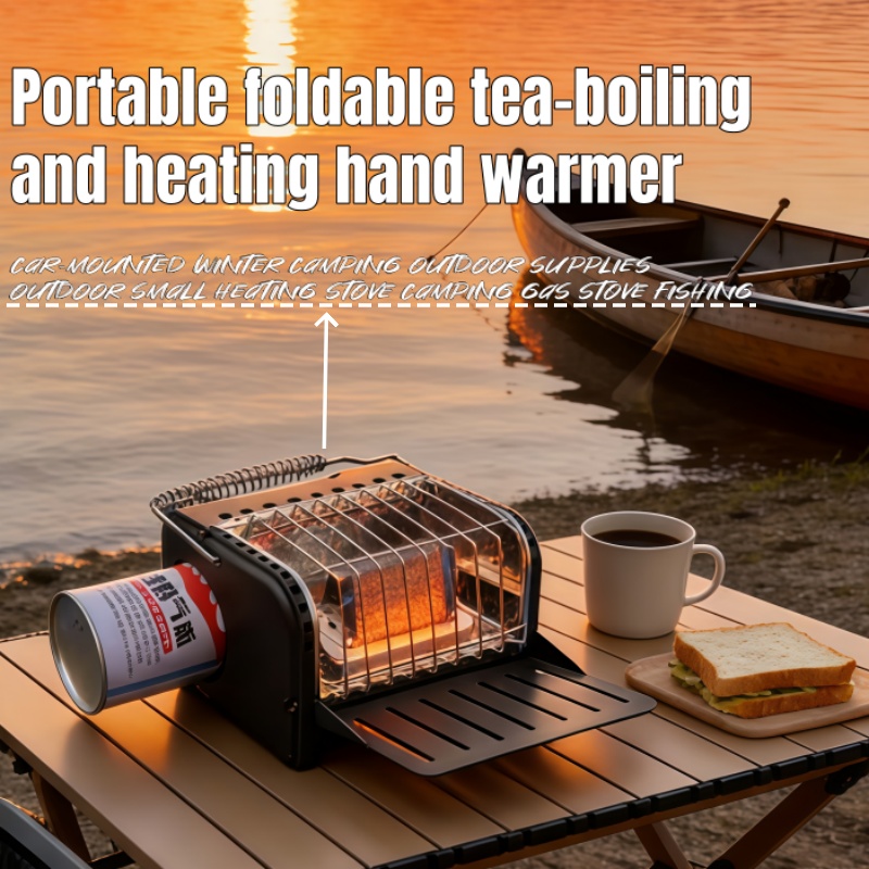 Camping Cooking Lightweight - Fogão a gás portátil de 1200W