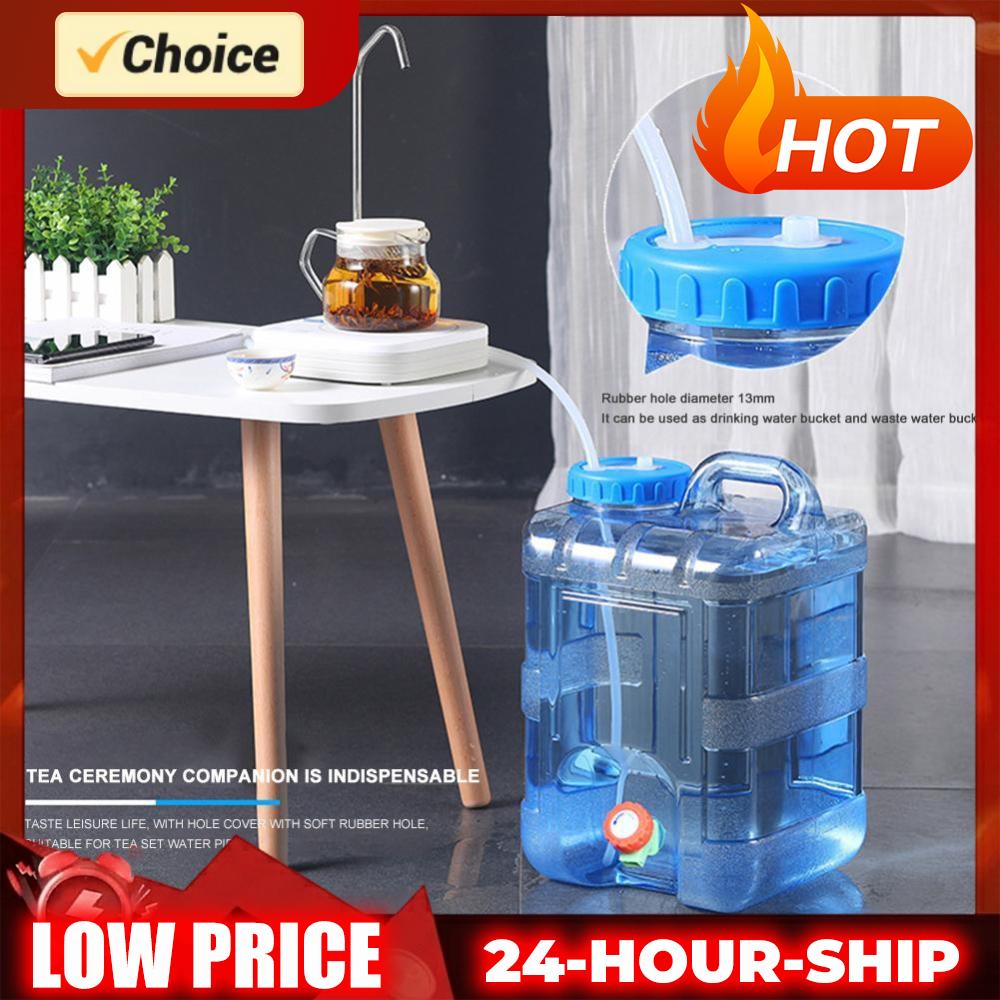 Camping Cooking Container - Balde de Água Portátil 5/8/10/12/15L com