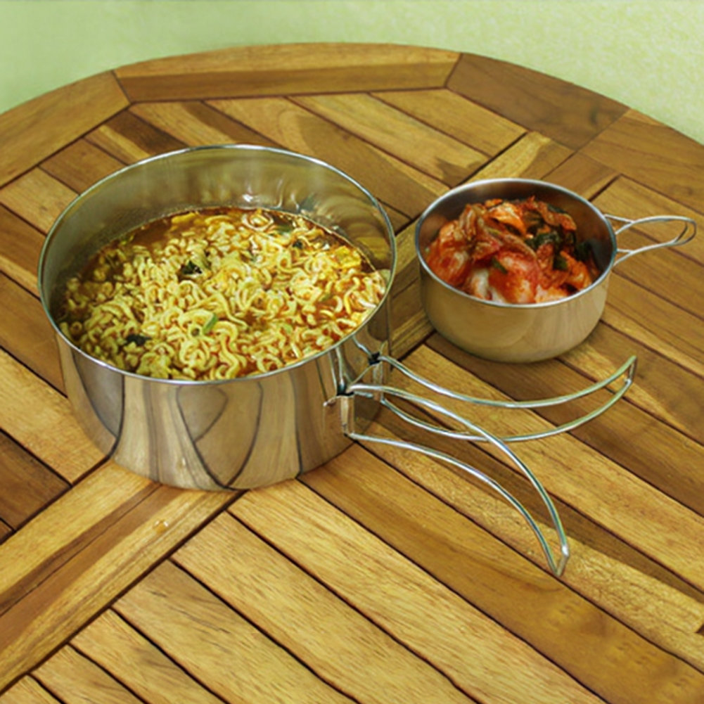 Conjunto de Cozinha ao Ar Livr - Nesting Camping Cooking Set avaliação e preço