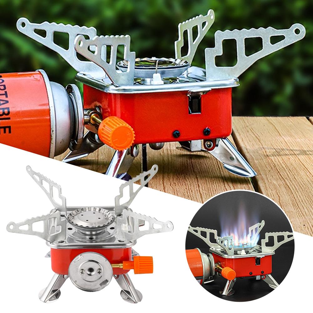 Fogão a Gás Portátil Dobrável  - Camping Outdoor Cooking Equipment avaliação e preço