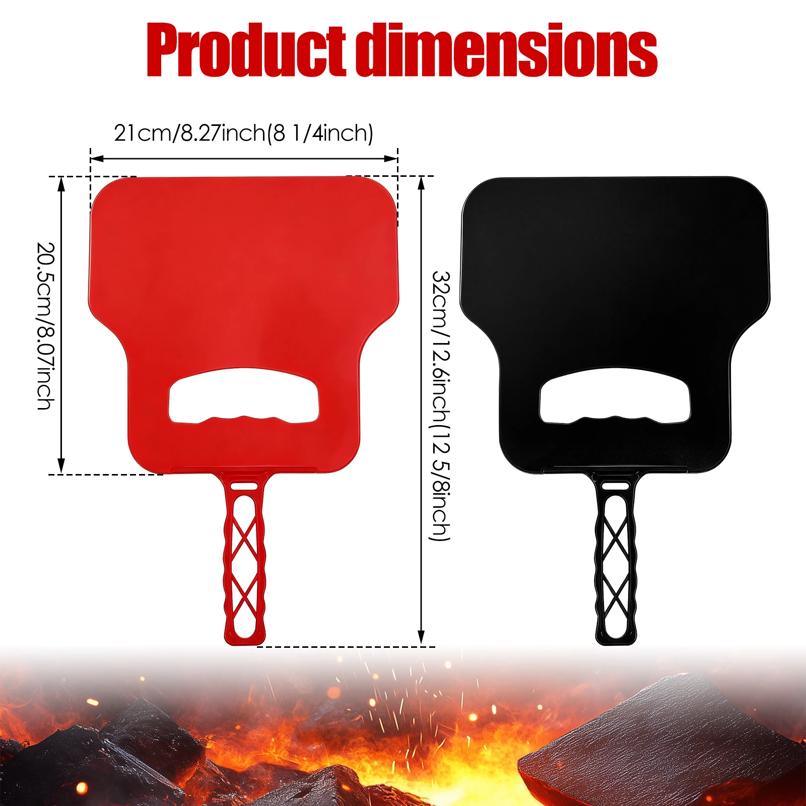 Ventilador Manual de Plástico  - Camping Cooking Bbq avaliação e preço
