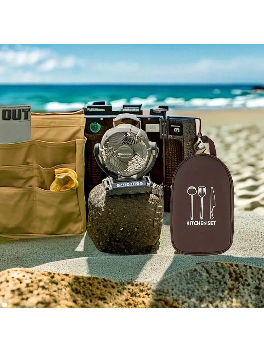 Saco de armazenamento de panel - Camping Cooking Container avaliação e preço