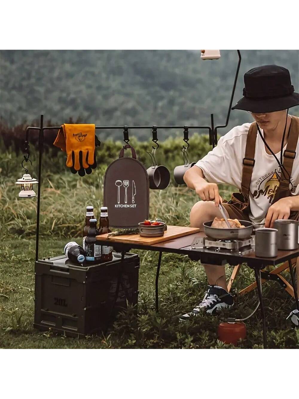 Saco de armazenamento de panel - Camping Cooking Container avaliação e preço