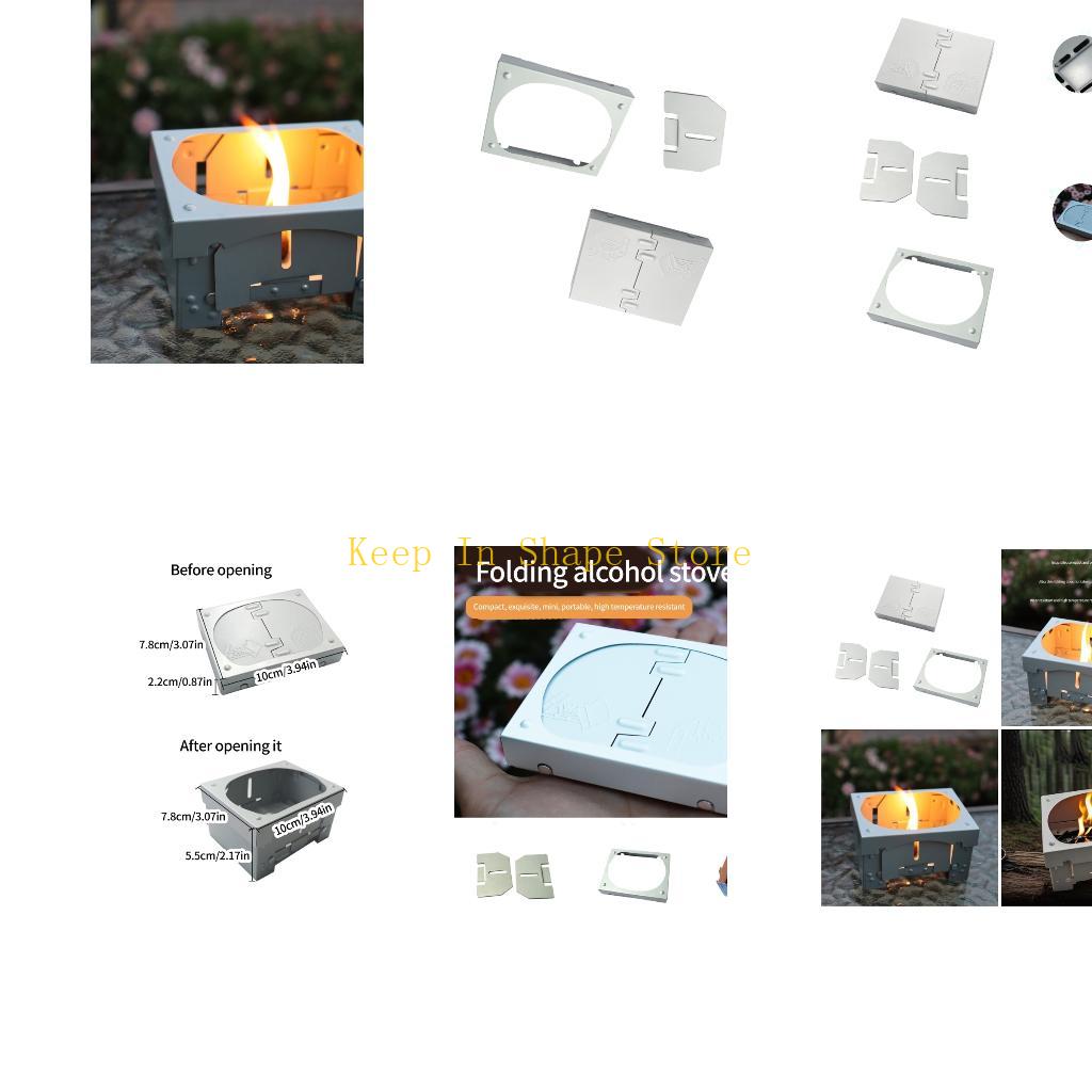 U1JC Fogão acampamento dobráve - Camping Cooking Alcohol avaliação e preço