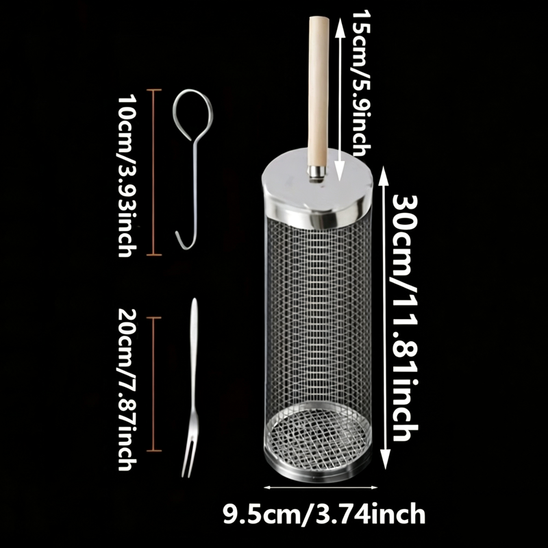 Conjunto de Cestas Redondas de - Camping Cooking Bbq avaliação e preço