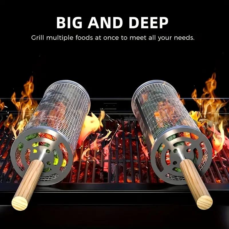 Conjunto de Cestas Redondas de - Camping Cooking Bbq avaliação e preço