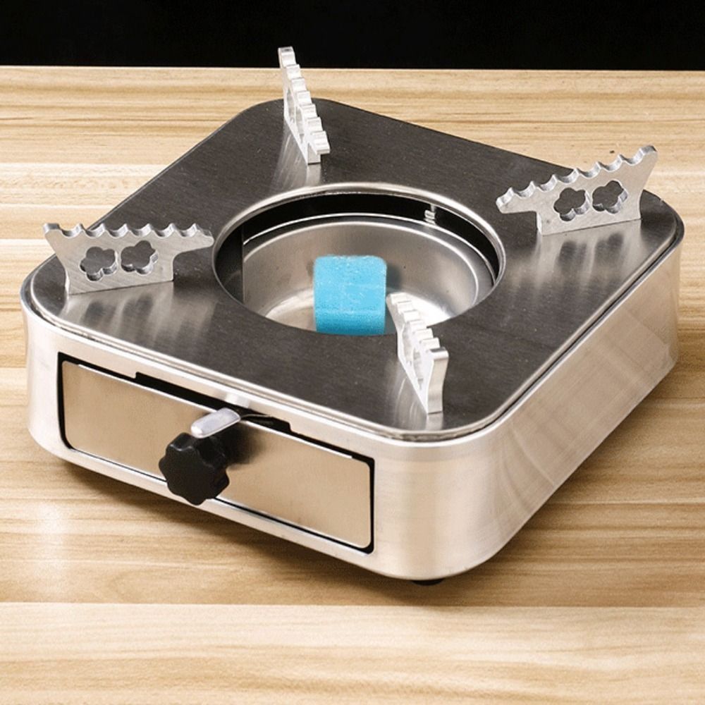 Fogareiro Portátil Quadrado de - Camping Cooking Alcohol avaliação e preço