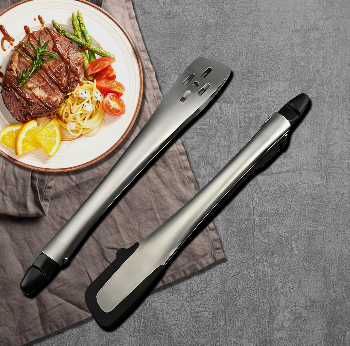 Pinça de Cozinha de Aço Inoxid - Camping Cooking Tips avaliação e preço