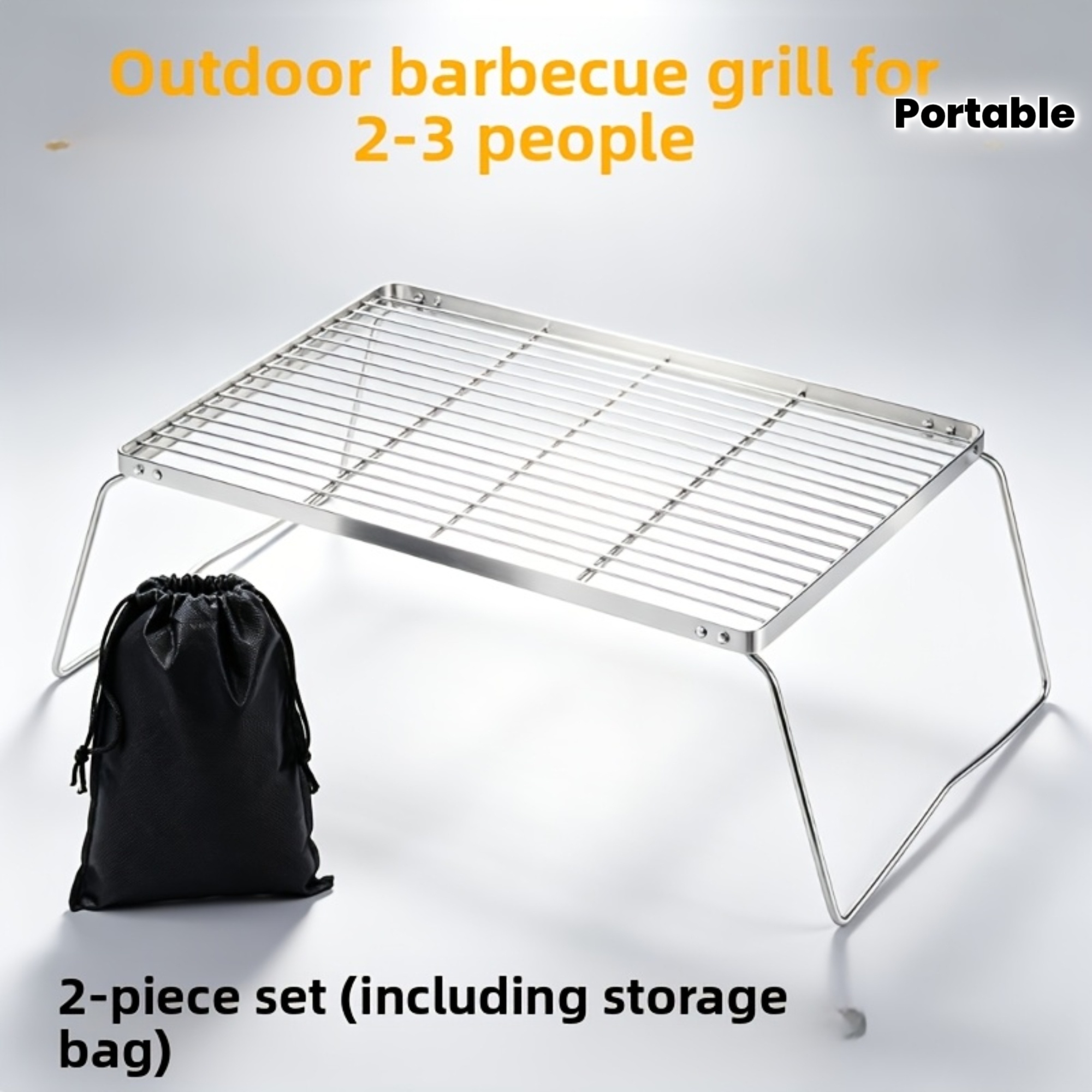 Suporte Portátil Dobrável de A - Camping Cooking Lightweight avaliação e preço