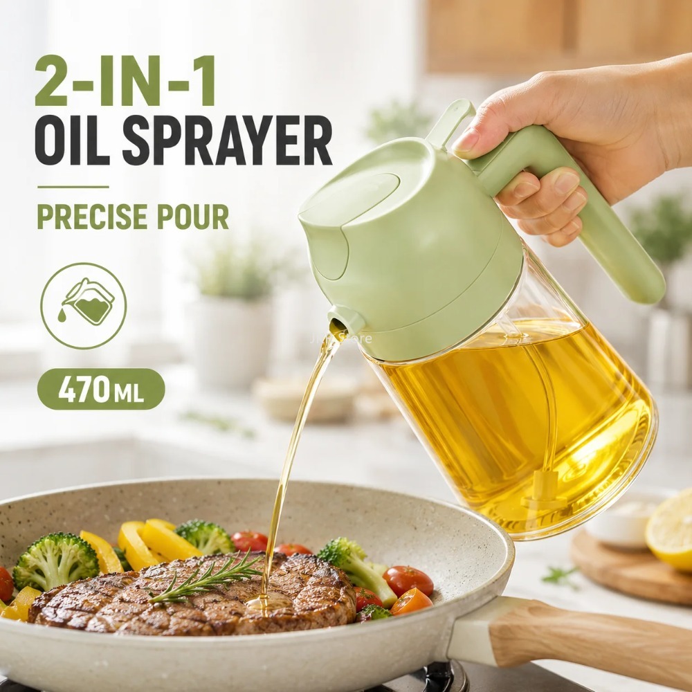 Spray e Dispensador de Azeite  - Camping Cooking Oil avaliação e preço