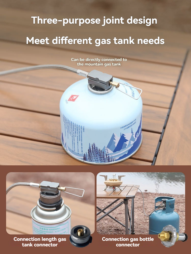 BRS-201A Fogão a gás portátil  - Camping Cooking Gas Stove avaliação e preço