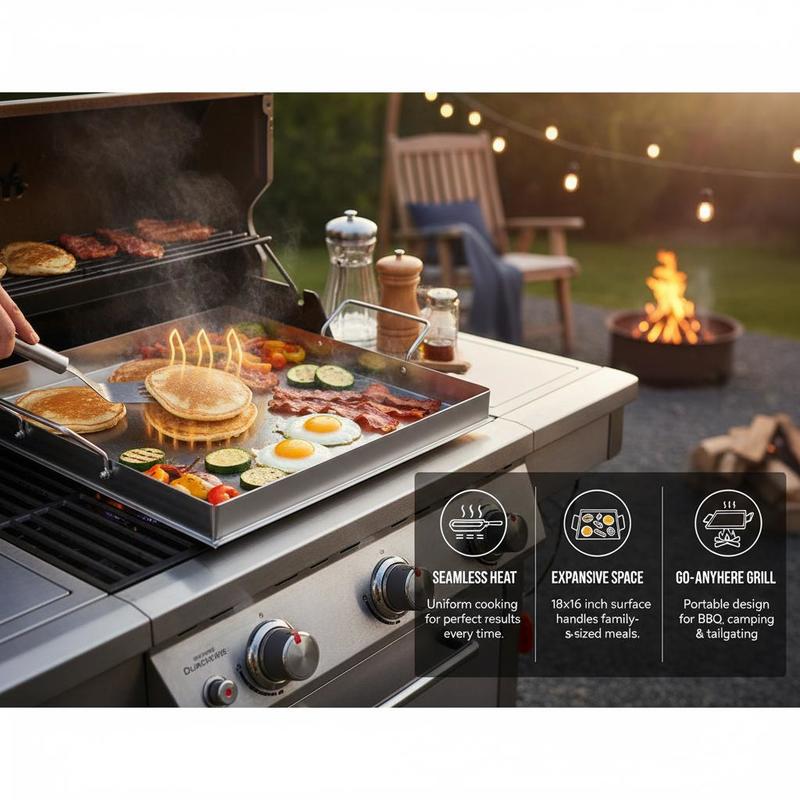 Chapa de Grelhar Universal Ret - Camping Cooking With Gas avaliação e preço