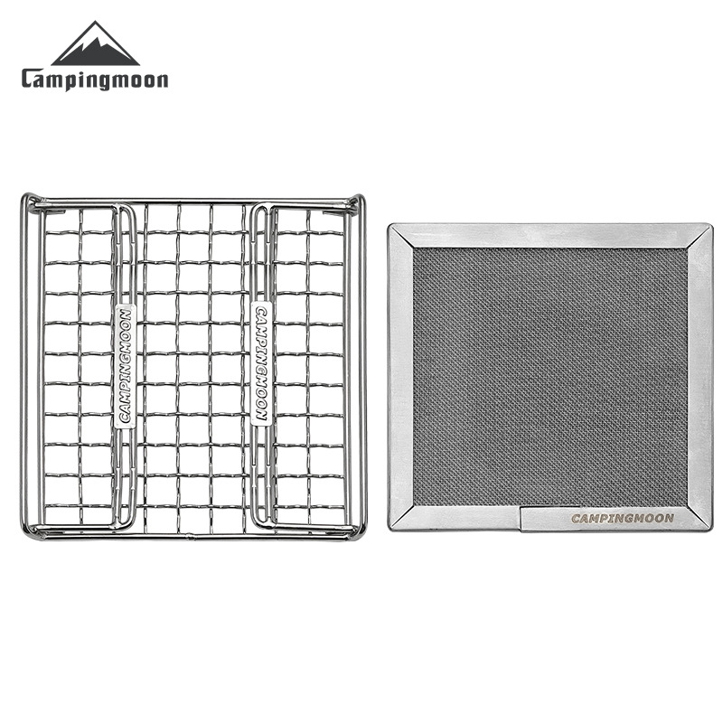 CAMPINGMOON Grelha Dobrável de - Camping Cooking Equipment Gas avaliação e preço