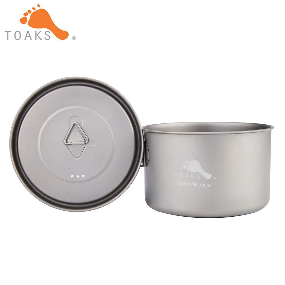 TOAKS Pure Titanium Camping Pa - Camping Outdoor Cooking Equipment avaliação e preço