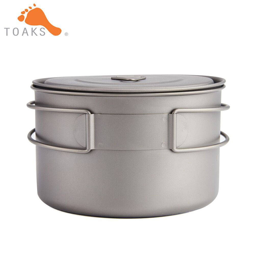 TOAKS Pure Titanium Camping Pa - Camping Outdoor Cooking Equipment avaliação e preço