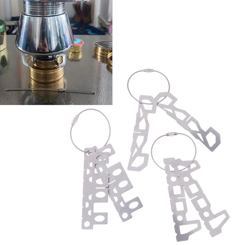 Suporte de Fogareiro a Álcool  - Camping Outdoor Cooking Equipment avaliação e preço