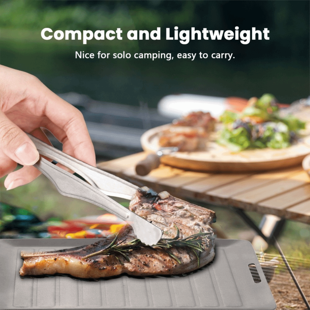 Panela de Grelhar de Titânio D - Camping Cooking Lightweight avaliação e preço