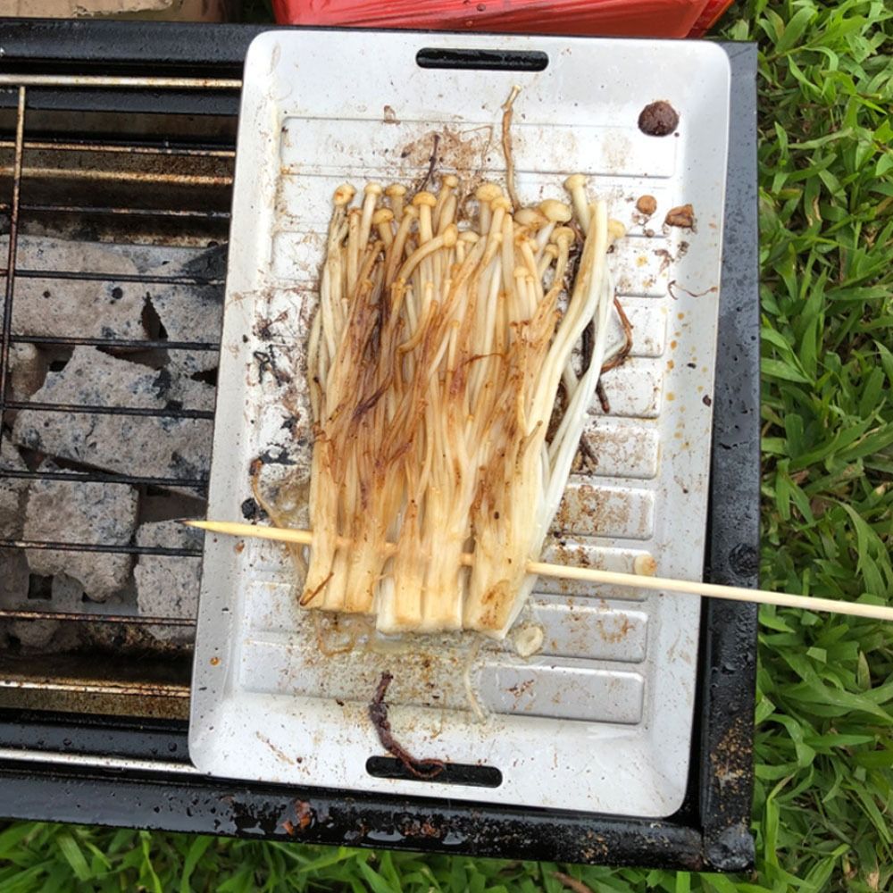 Panela de Grelhar de Titânio D - Camping Cooking Lightweight avaliação e preço