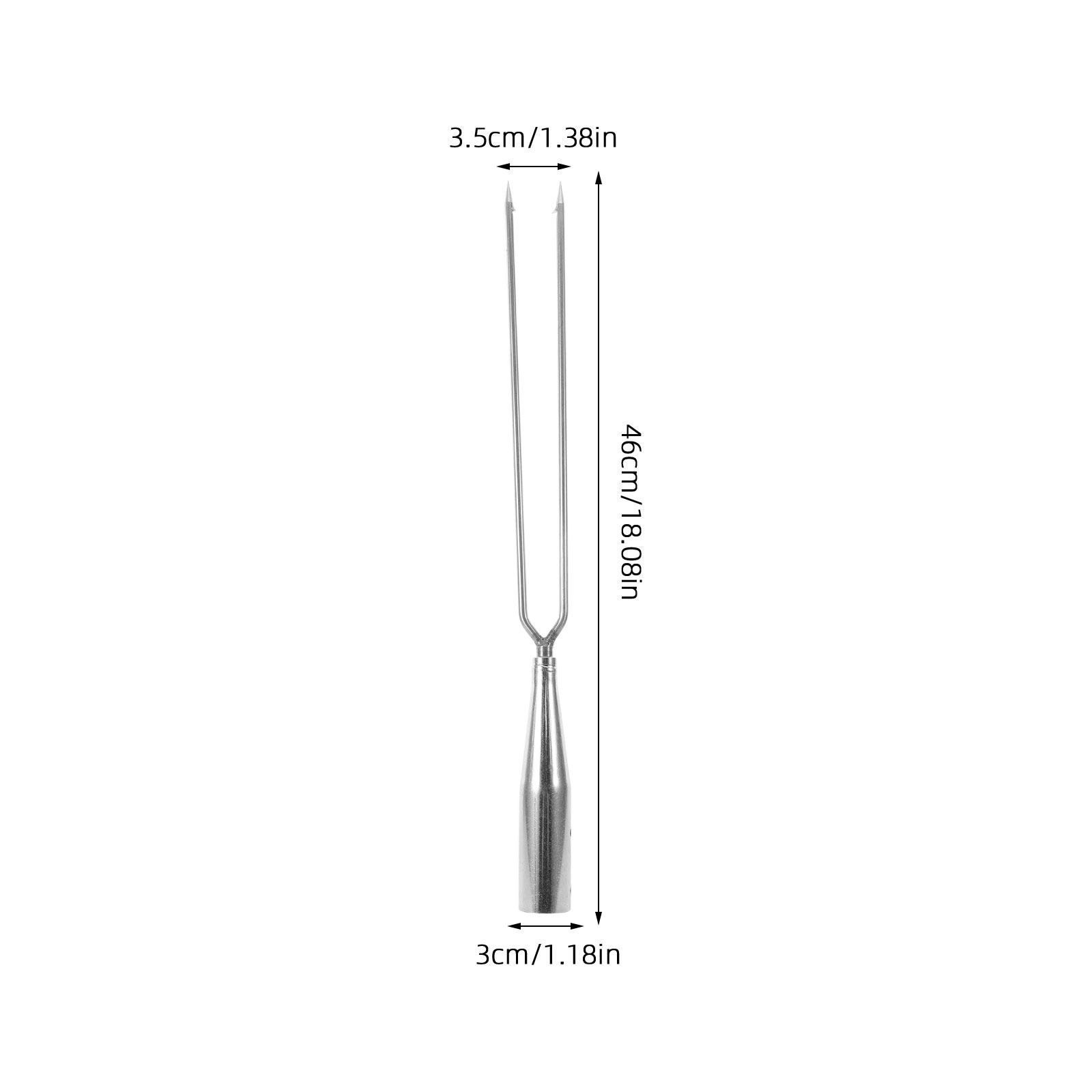 Garfo de Churrasco em Aço Inox - Camping Cooking Tips avaliação e preço