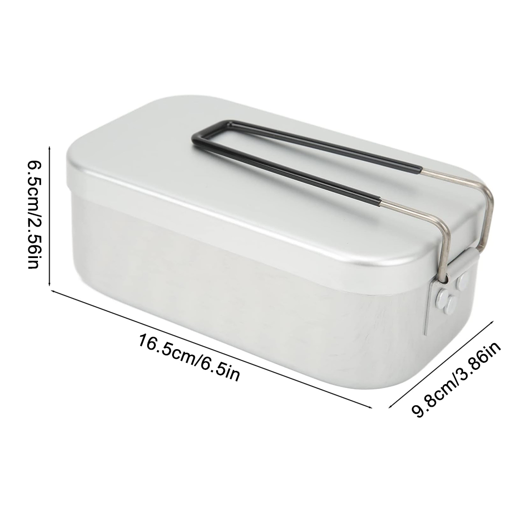 Lancheiras de alumínio 800ml,  - Camping Cooking Container avaliação e preço