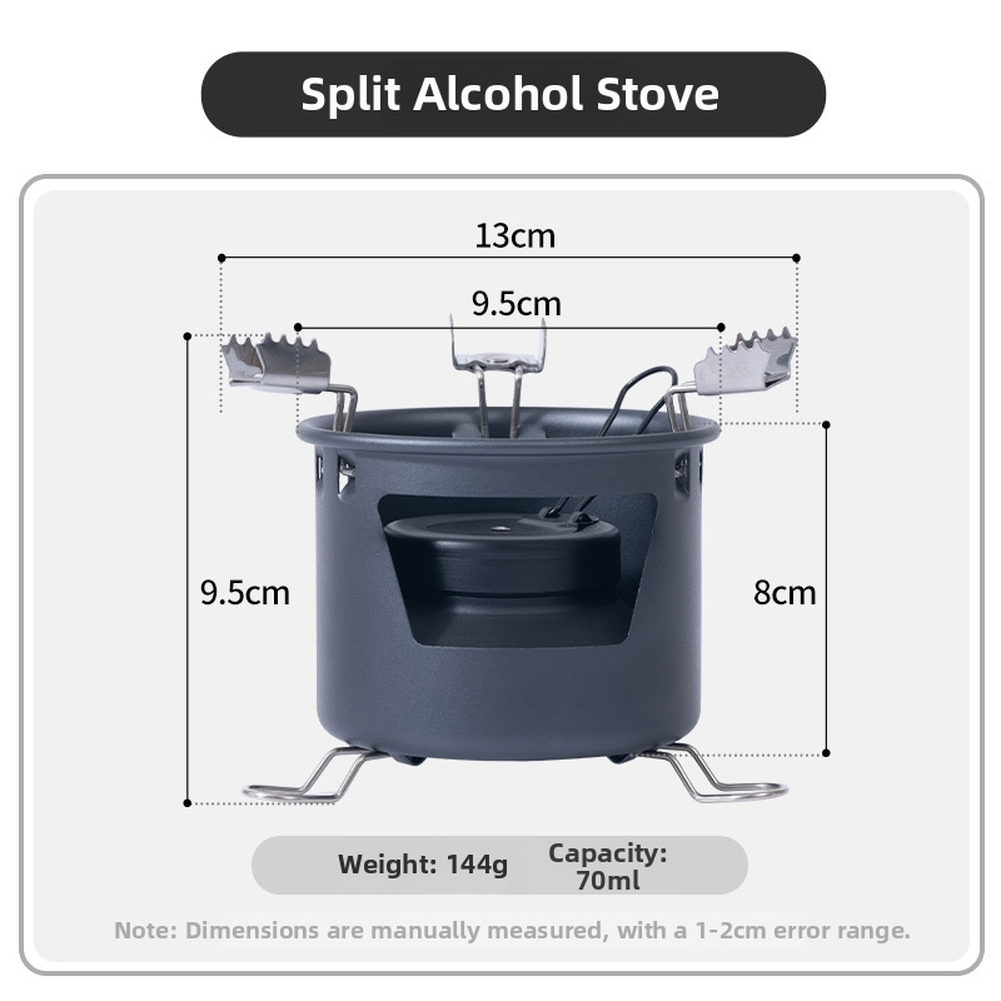 Fogareiro Dobrável Leve de 144 - Camping Cooking Alcohol avaliação e preço