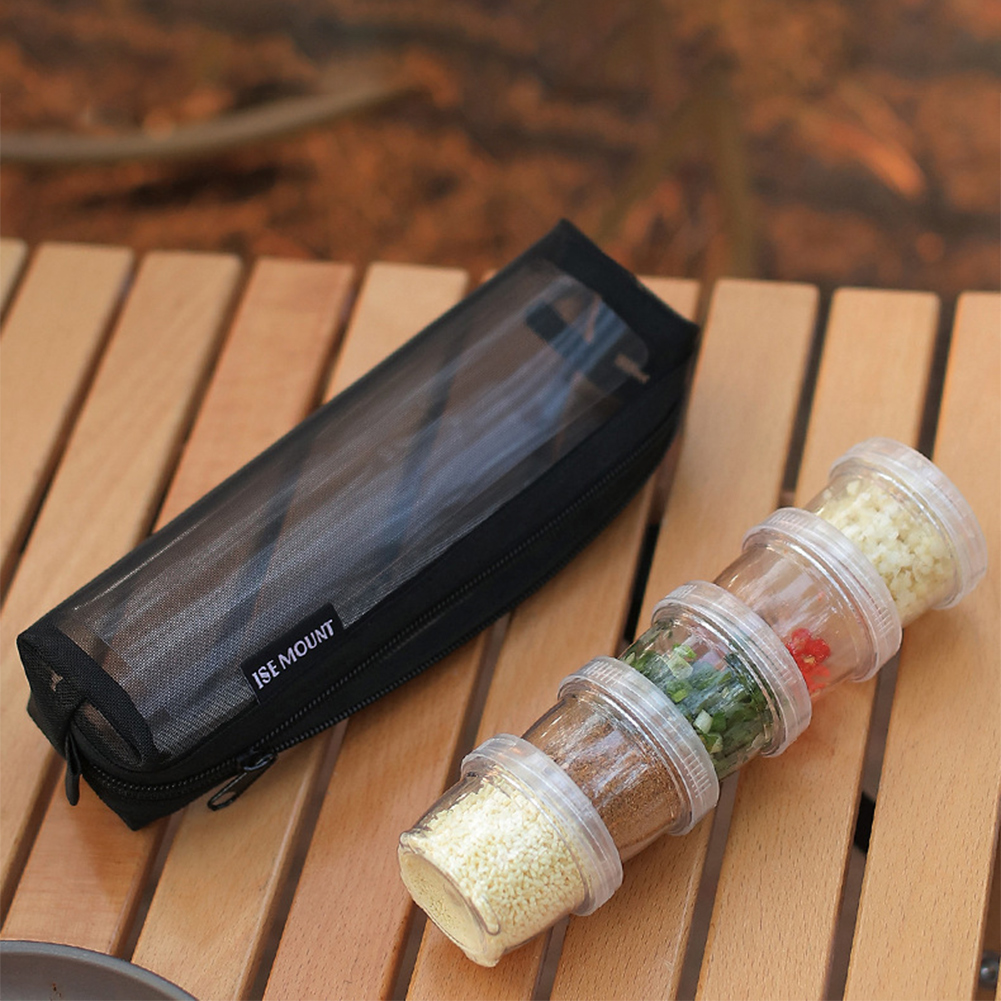 Kit de Temperos para Camping c - Camping Cooking Container avaliação e preço