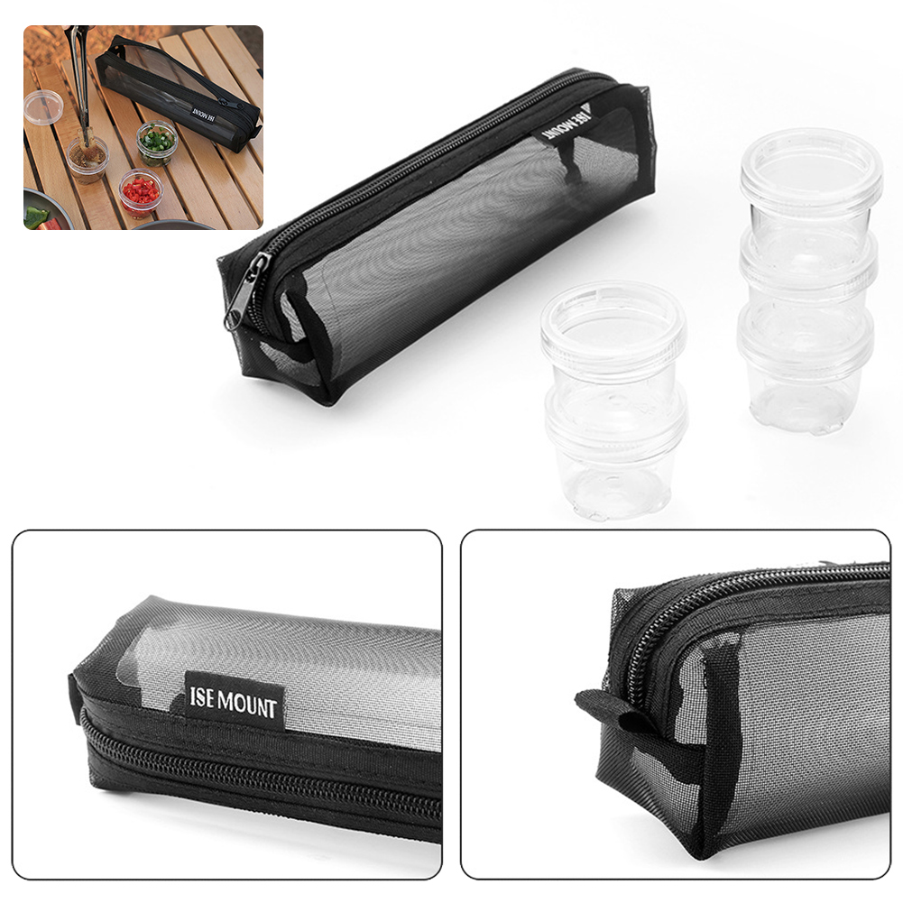 Kit de Temperos para Camping c - Camping Cooking Container avaliação e preço