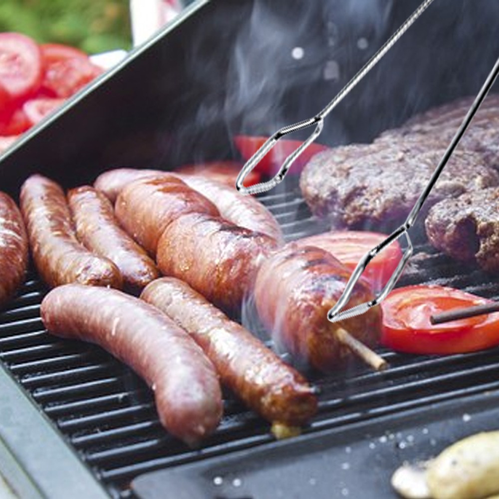 Pinça de Churrasco de 16 Poleg - Camping Cooking Tips avaliação e preço