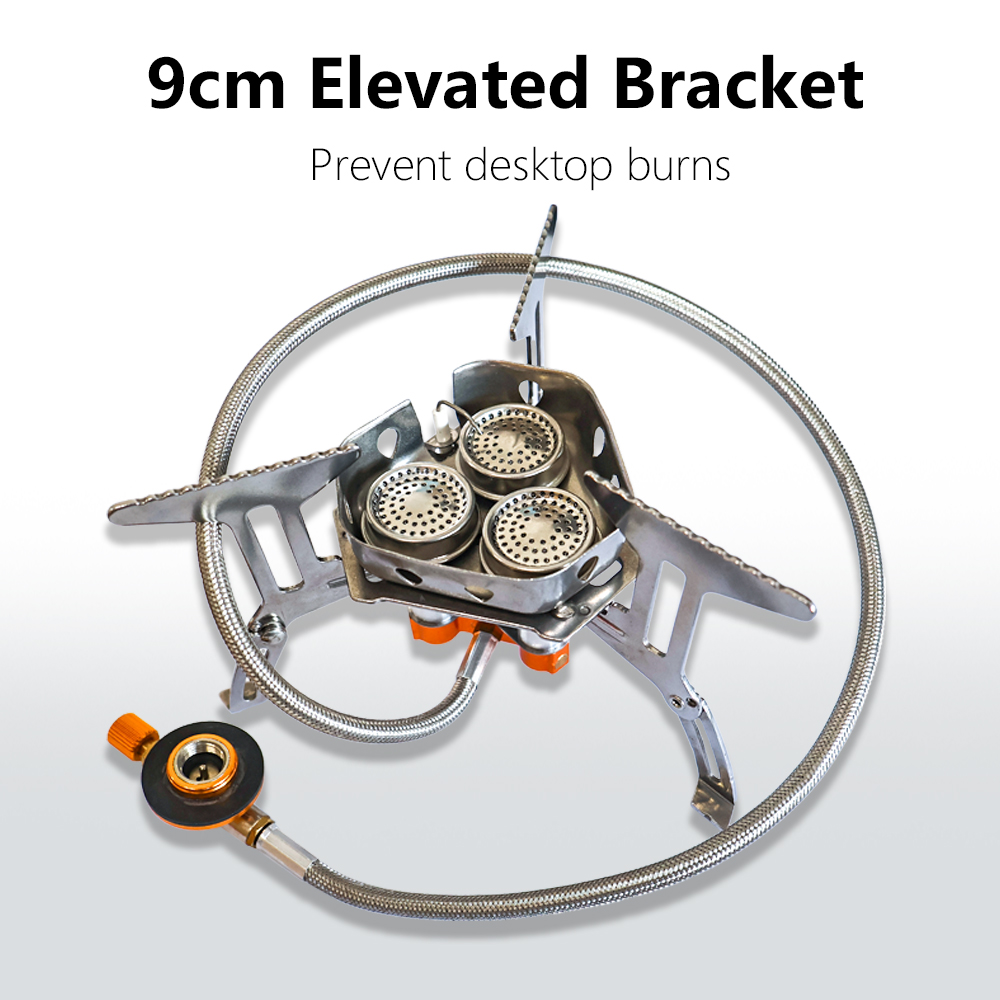 Tacha fogão a gás de acampamen - Camping Cooking Gas Stove avaliação e preço