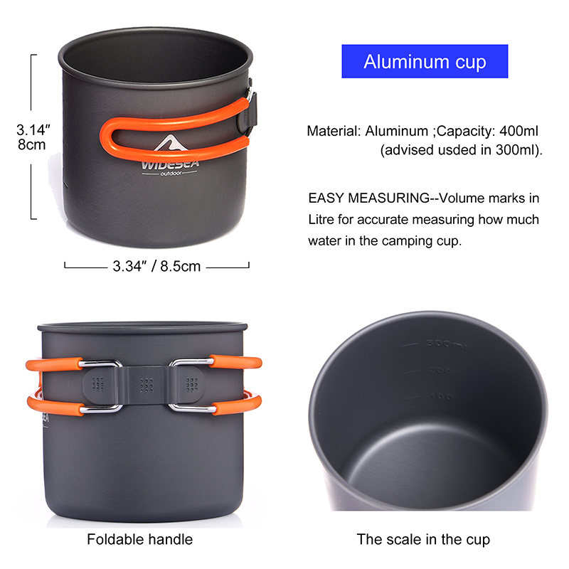 Widesea-Camping Conjunto Panel - Camping Outdoor Cooking Equipment avaliação e preço