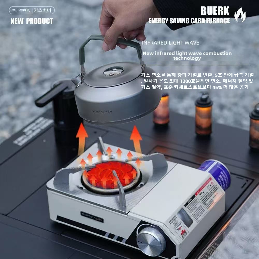Fogão Infravermelho BUERK 4000 - Camping Cooking Gas Stove avaliação e preço