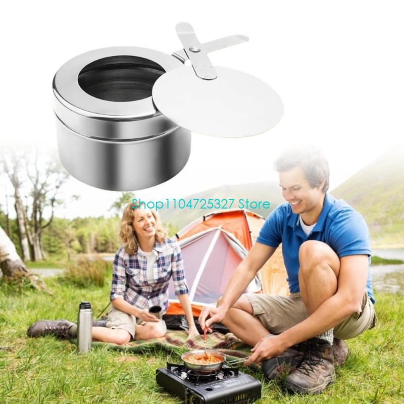 4 pçs recipiente queimadores r - Camping Cooking Container avaliação e preço