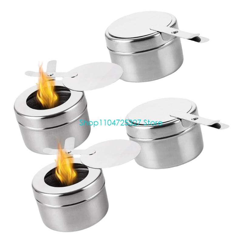 4 pçs recipiente queimadores r - Camping Cooking Container avaliação e preço
