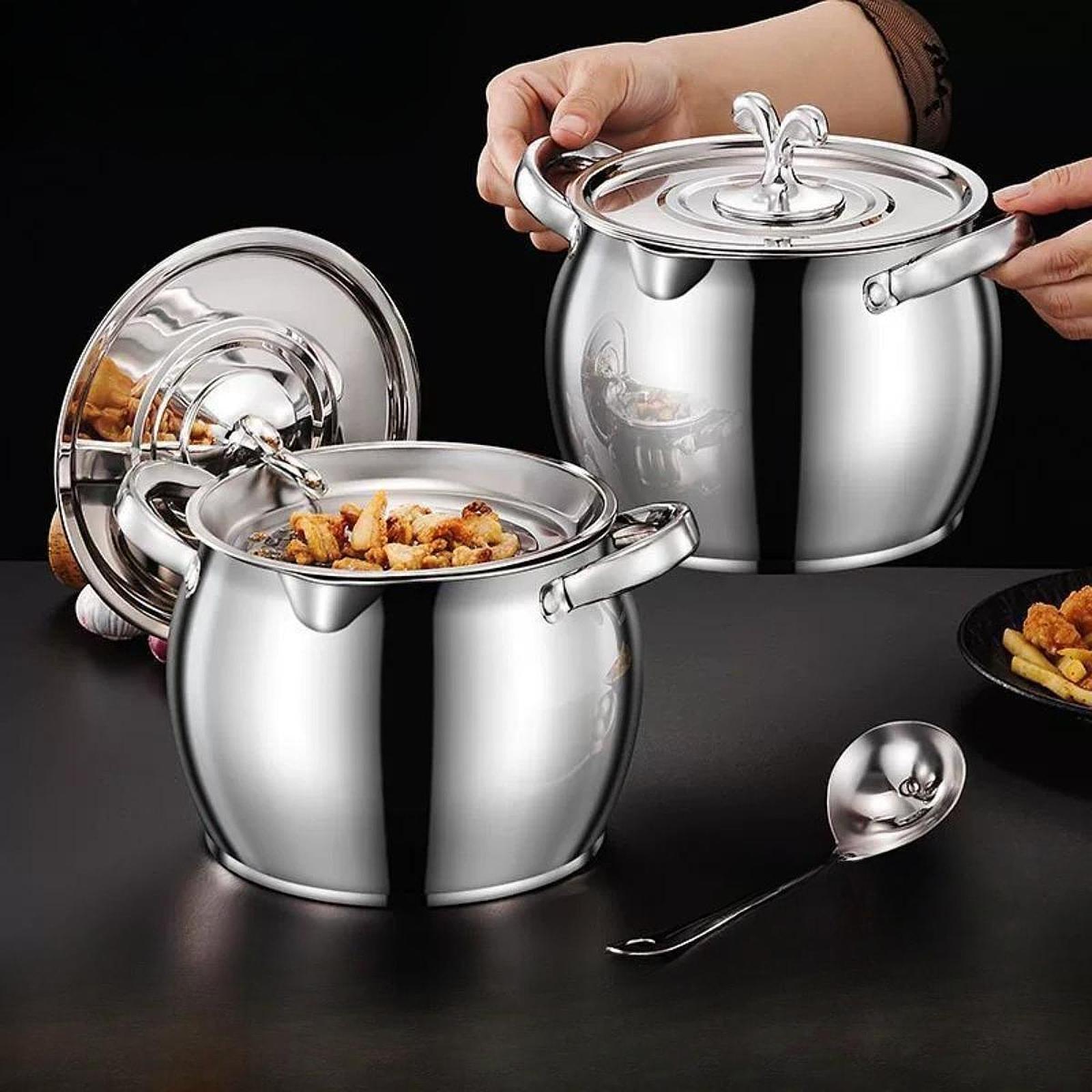 Recipiente de graxa versátil,  - Camping Cooking Container avaliação e preço