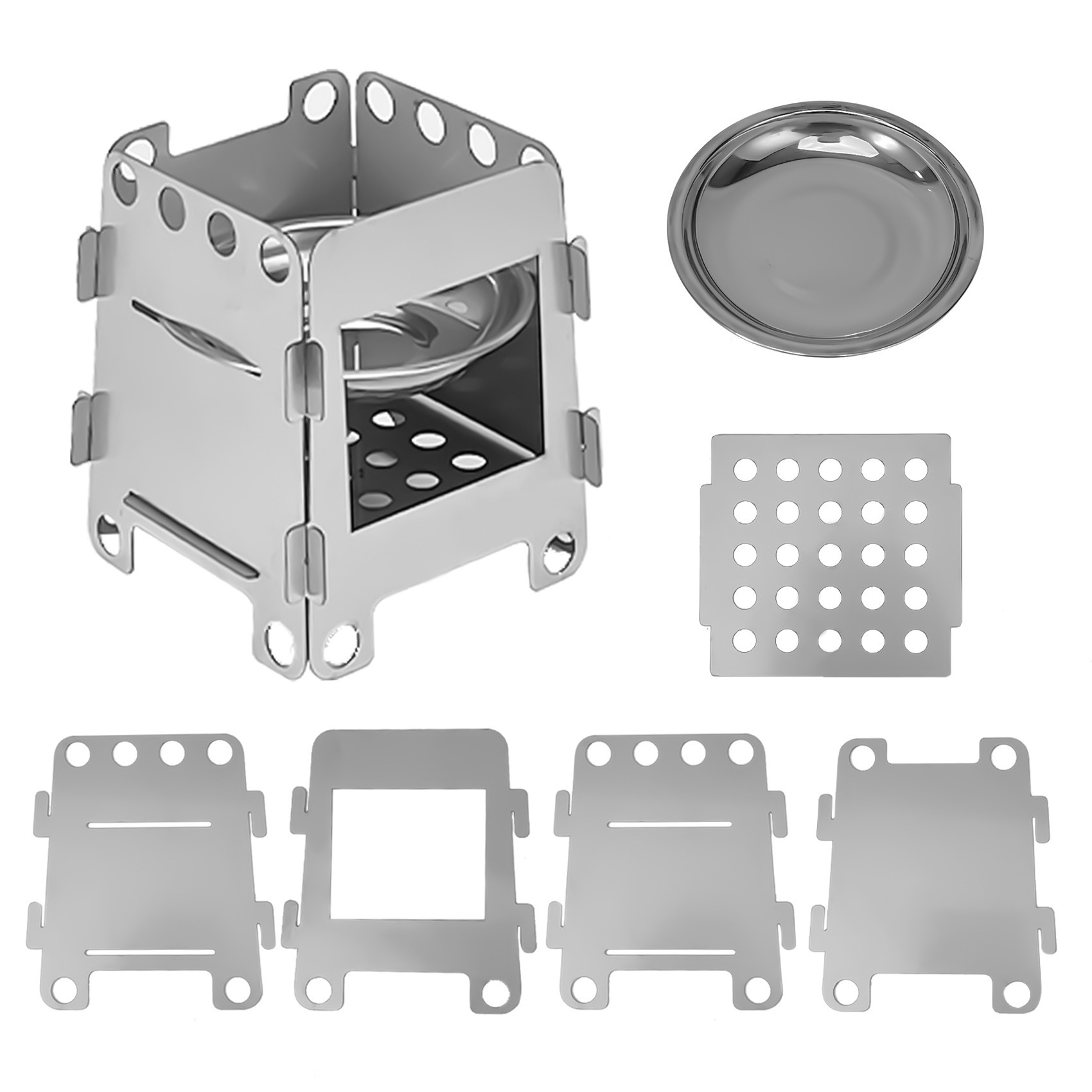 Fogão Portátil a Álcool/lenha, - Camping Cooking Alcohol avaliação e preço