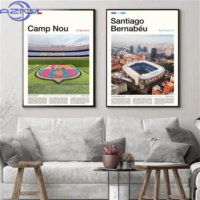 Pôsteres de Estádios de Futebo - Camping Cooking Oil avaliação e preço