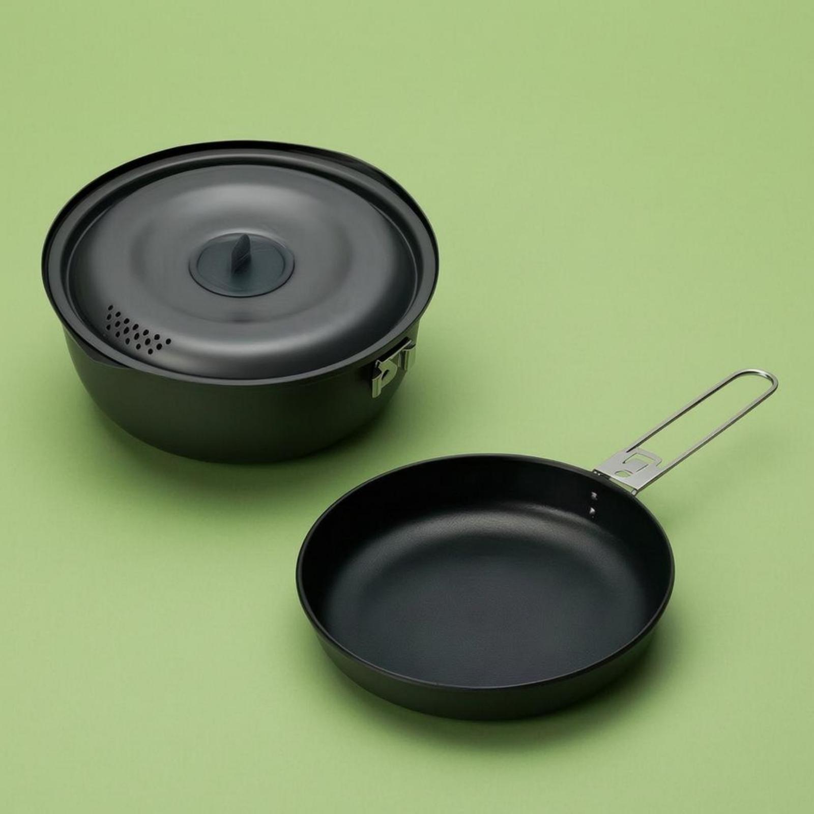 Conjunto de Utensílios de Cozi - Nesting Camping Cooking Set avaliação e preço