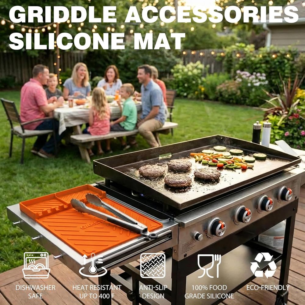 Tapetes de Silicone para Grelh - Camping Cooking Bbq avaliação e preço