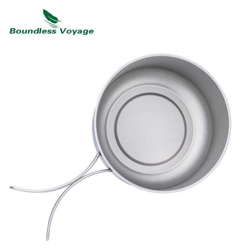 Pote de acampamento de titânio - Camping Cooking Container avaliação e preço
