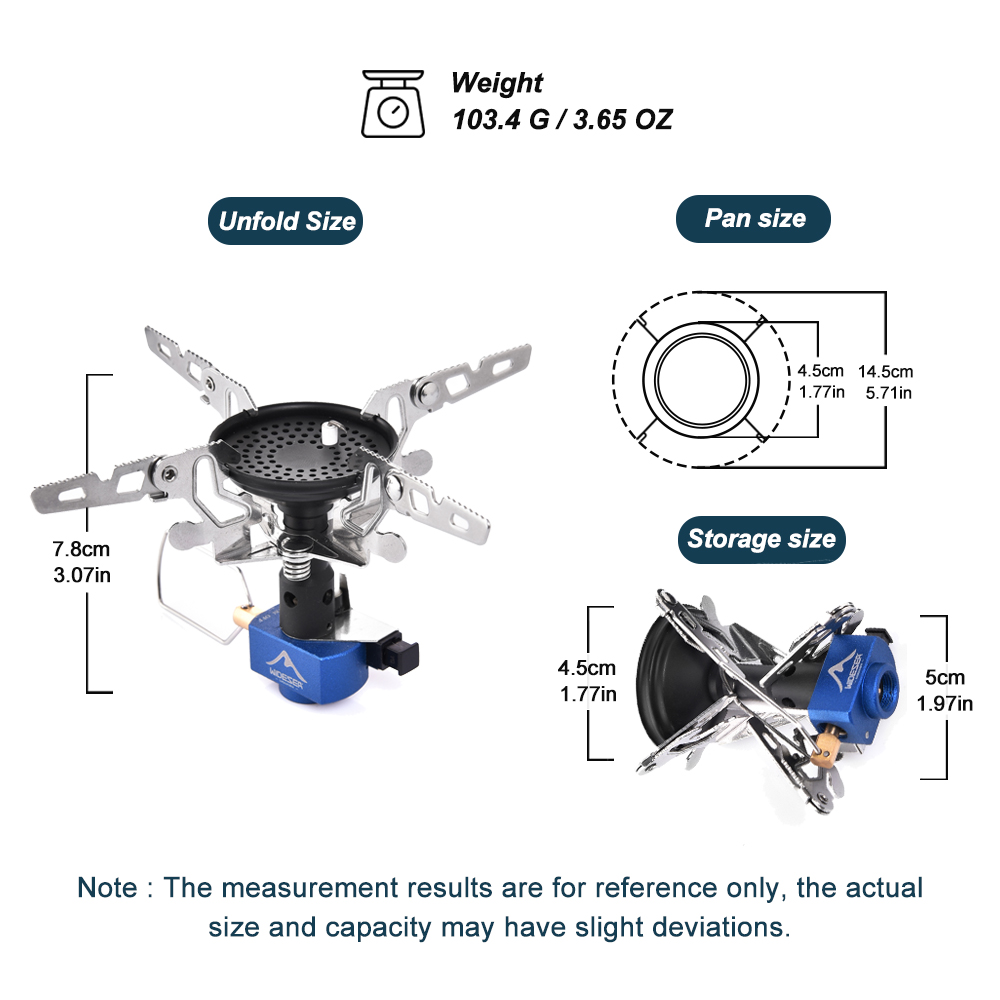 Fogão a Gás para Camping ao Ar - Camping Cooking Gas Stove avaliação e preço