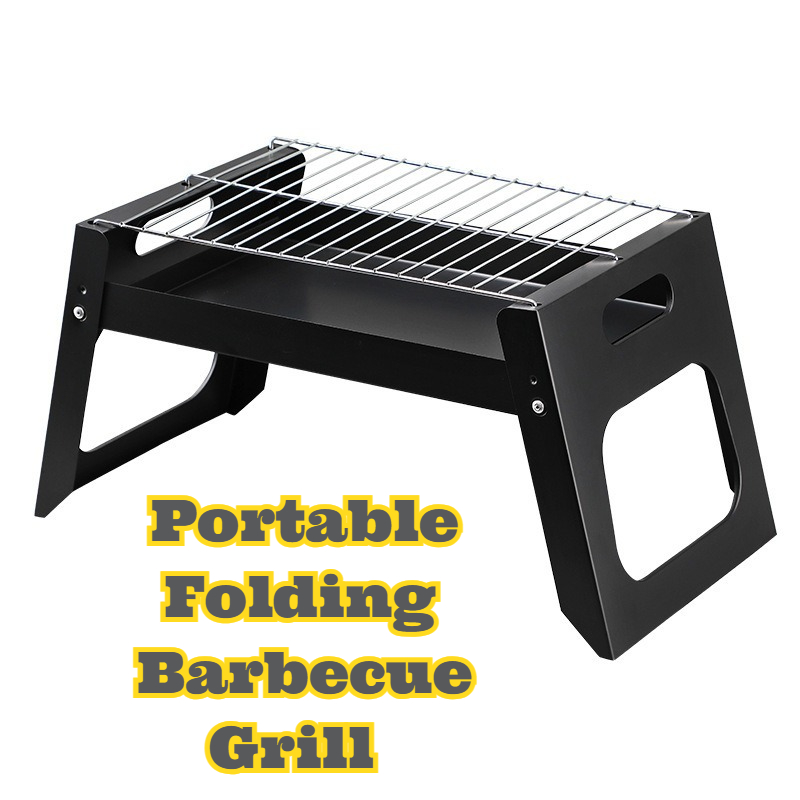 Grelhador a carvão portátil do - Camping Cooking Bbq avaliação e preço