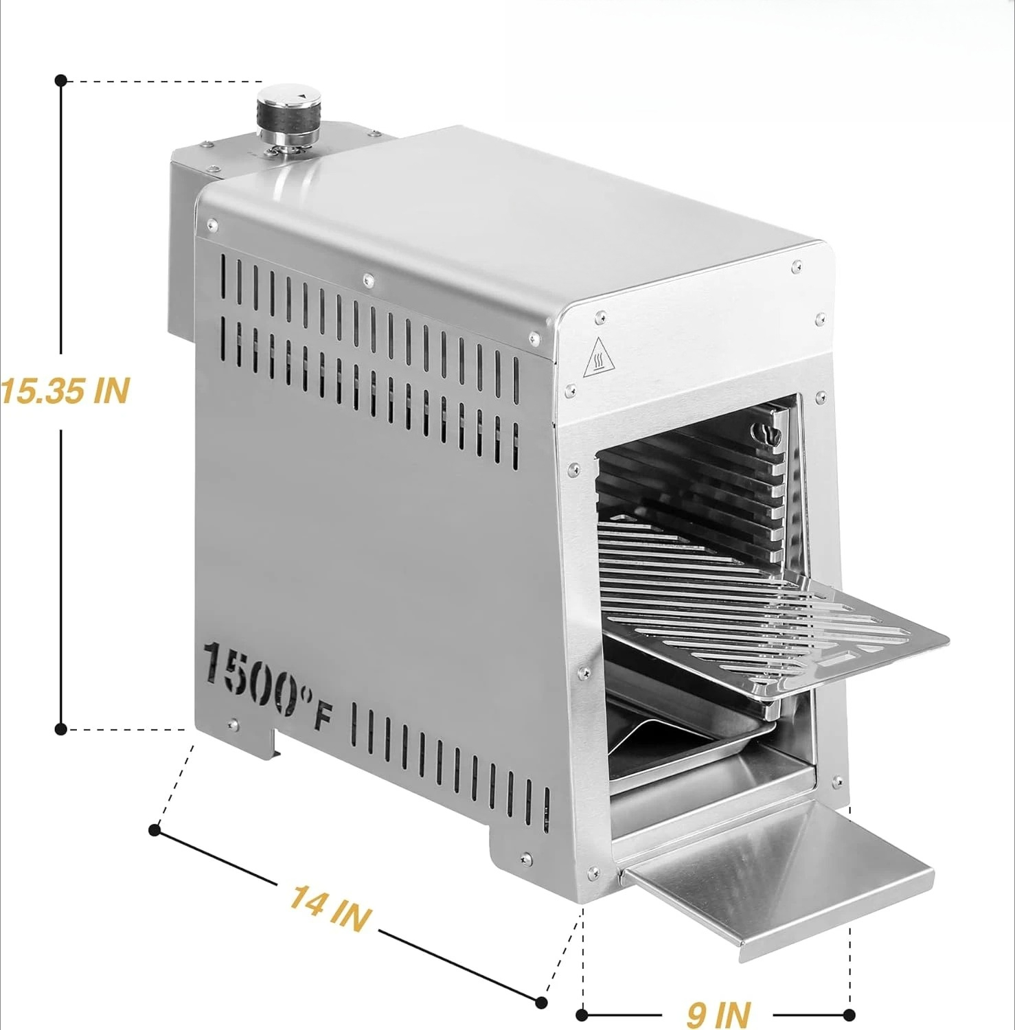 Grelhador Portátil a Gás Propa - Camping Cooking Broiler avaliação e preço