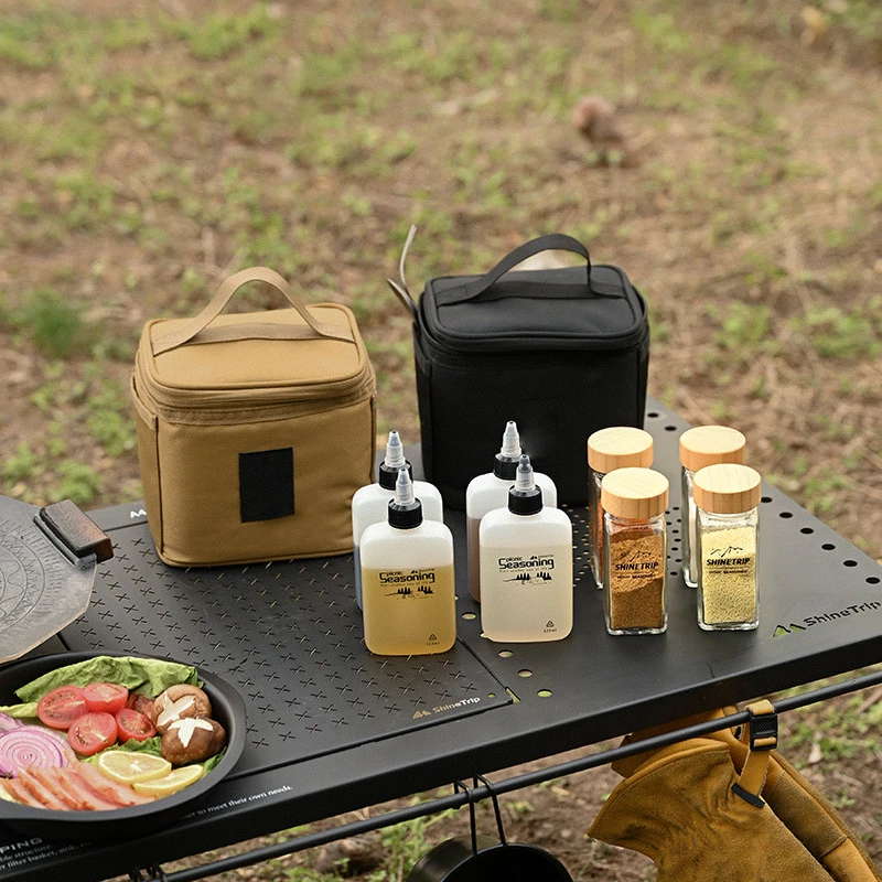 Conjunto de Frascos de Tempero - Camping Cooking Oil avaliação e preço