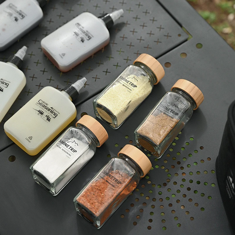 Conjunto de Frascos de Tempero - Camping Cooking Oil avaliação e preço