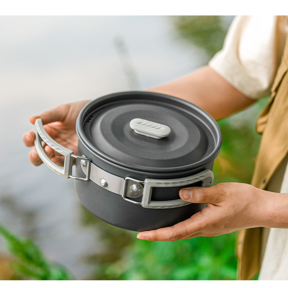 Naturehike conjunto de panelas - Camping Outdoor Cooking Equipment avaliação e preço