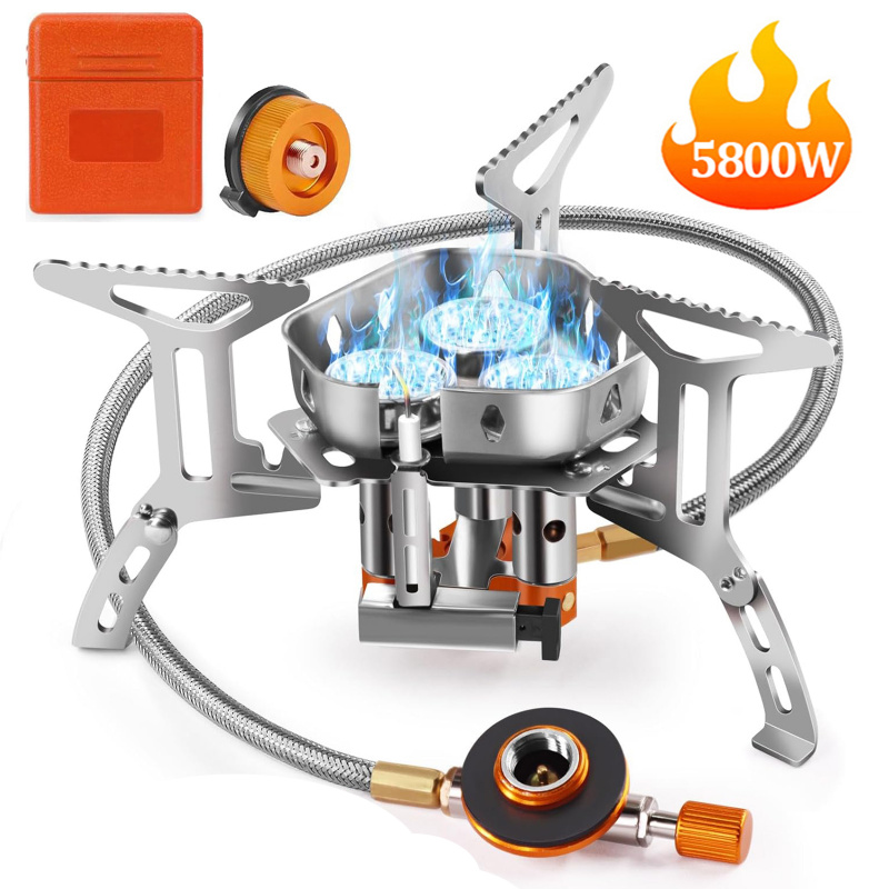 Fogão a Gás de Camping de Alta - Camping Cooking Windshield avaliação e preço